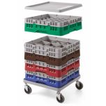 Amerbox Extendable Glasswasher Rack 500mm - 16 Compartment