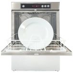 Asber Tech Commercial Dishwasher 400mm Basket with Internal Softener & Drain Pump