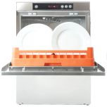 Asber Tech Commercial Dishwasher 500mm Basket with Internal Softener