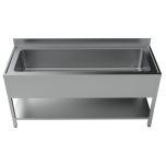 Pot Wash Sink Unit 1800mm With Large Single Bowl