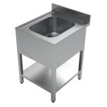 Pot Wash Sink With Single Bowl 600mm