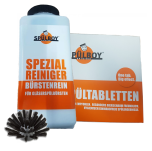 Spulboy Starter Set - Washing Tablets, Sanitizer Powder & Brush Head