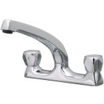 CaterTap Dome Head Mixer Tap With Swivel Spout